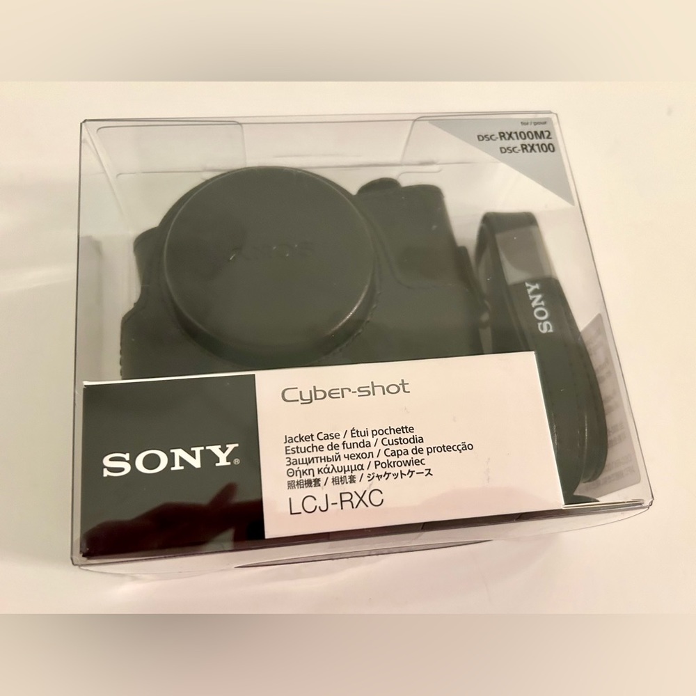 Leather case / strap for Sony Cyber-Shot Camera LCJ-RXC